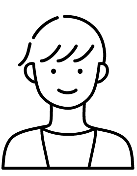 口コミ男性イラスト